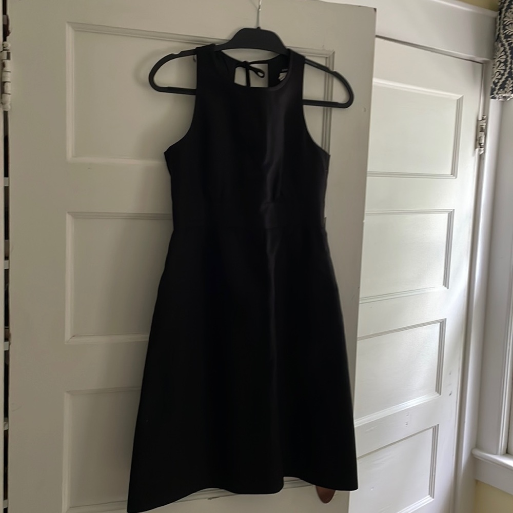 J crew black dress